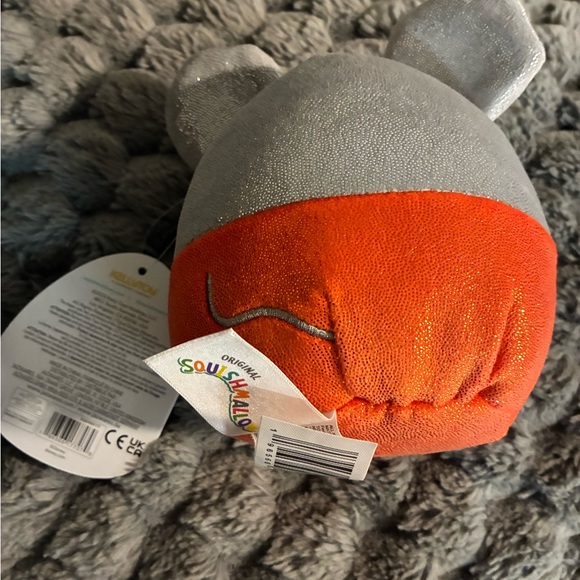 Squishmallows Gray and Orange Mickey Mouse Plush - Picture 2 of 4